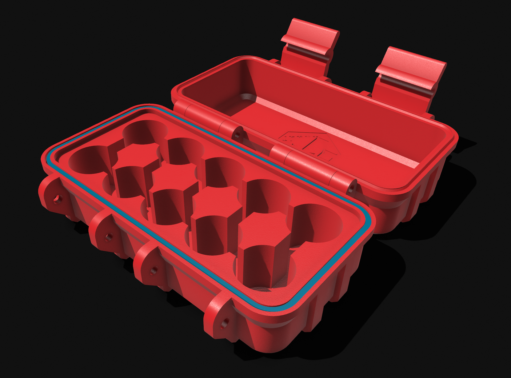 3ml Peptide Storage Case (10 Vial)
