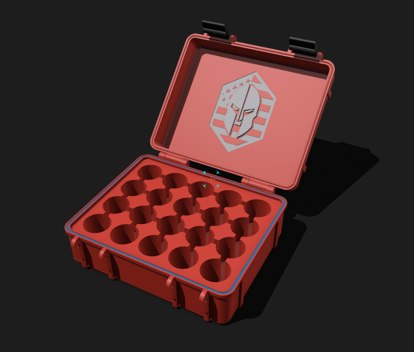 22mm rugged peptide storage (20 vial)