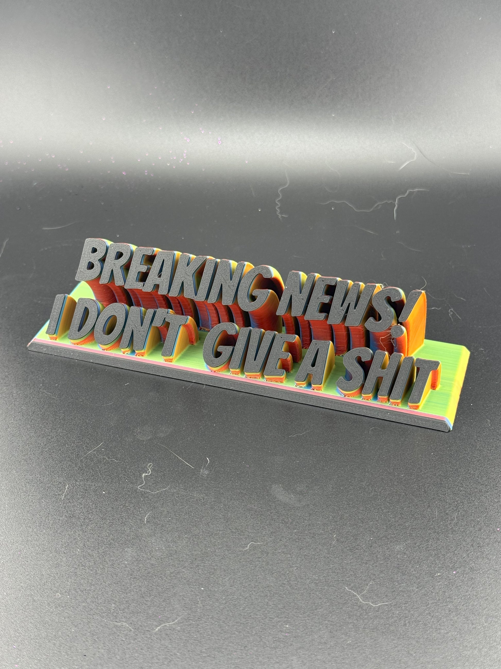 DeskPop 3D Desk Sign