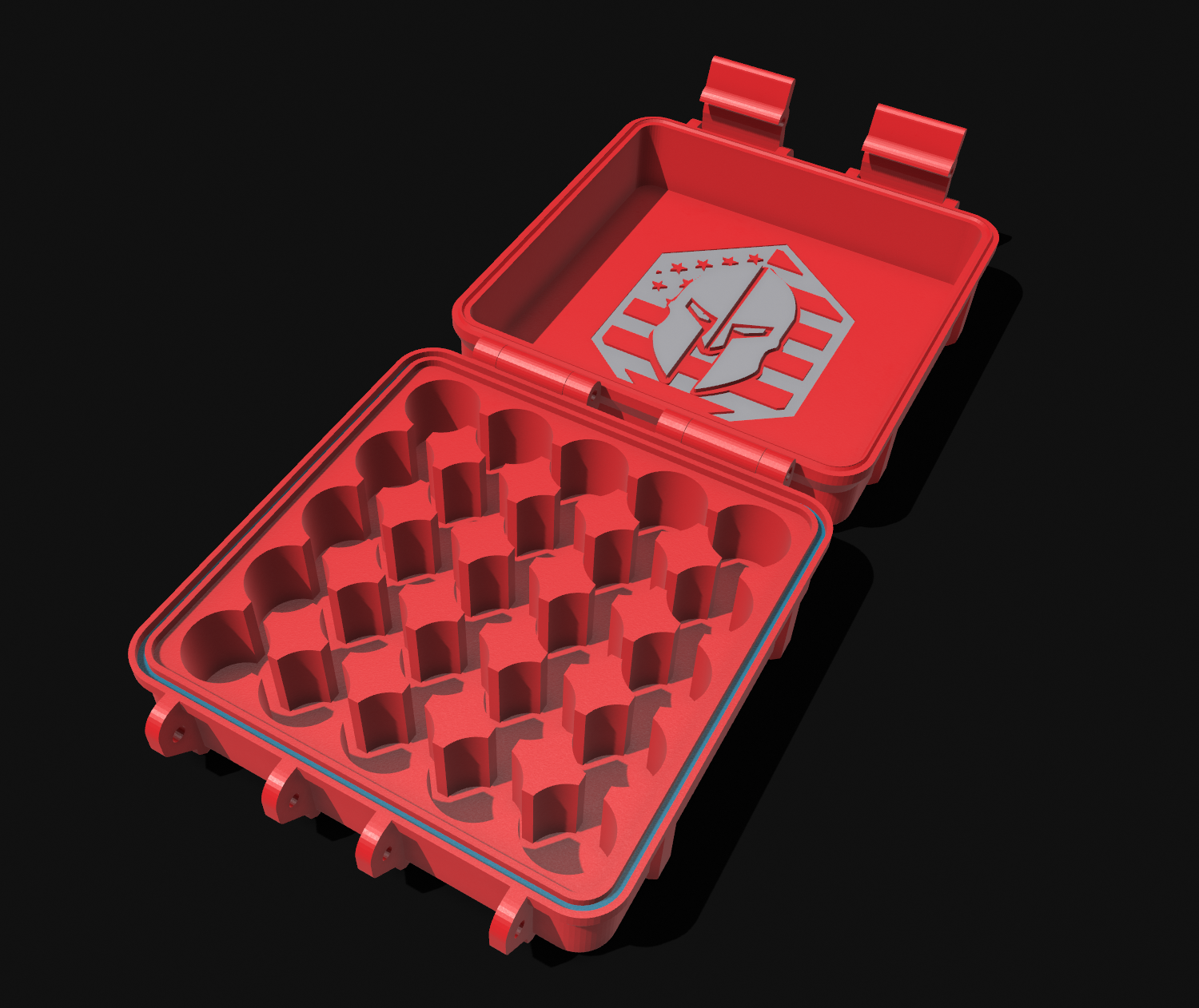 3ml Peptide Storage Case (25 Vial)