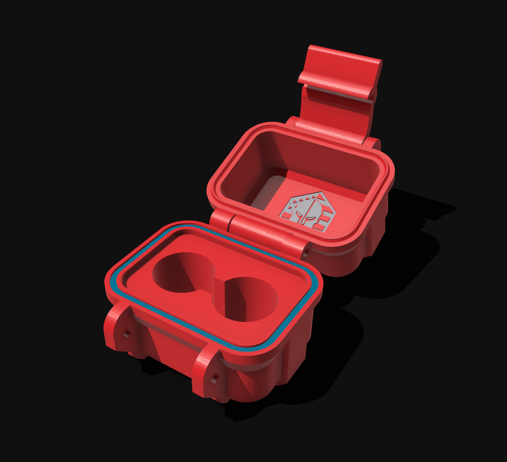 3ml Peptide Storage Case (2 Vial)