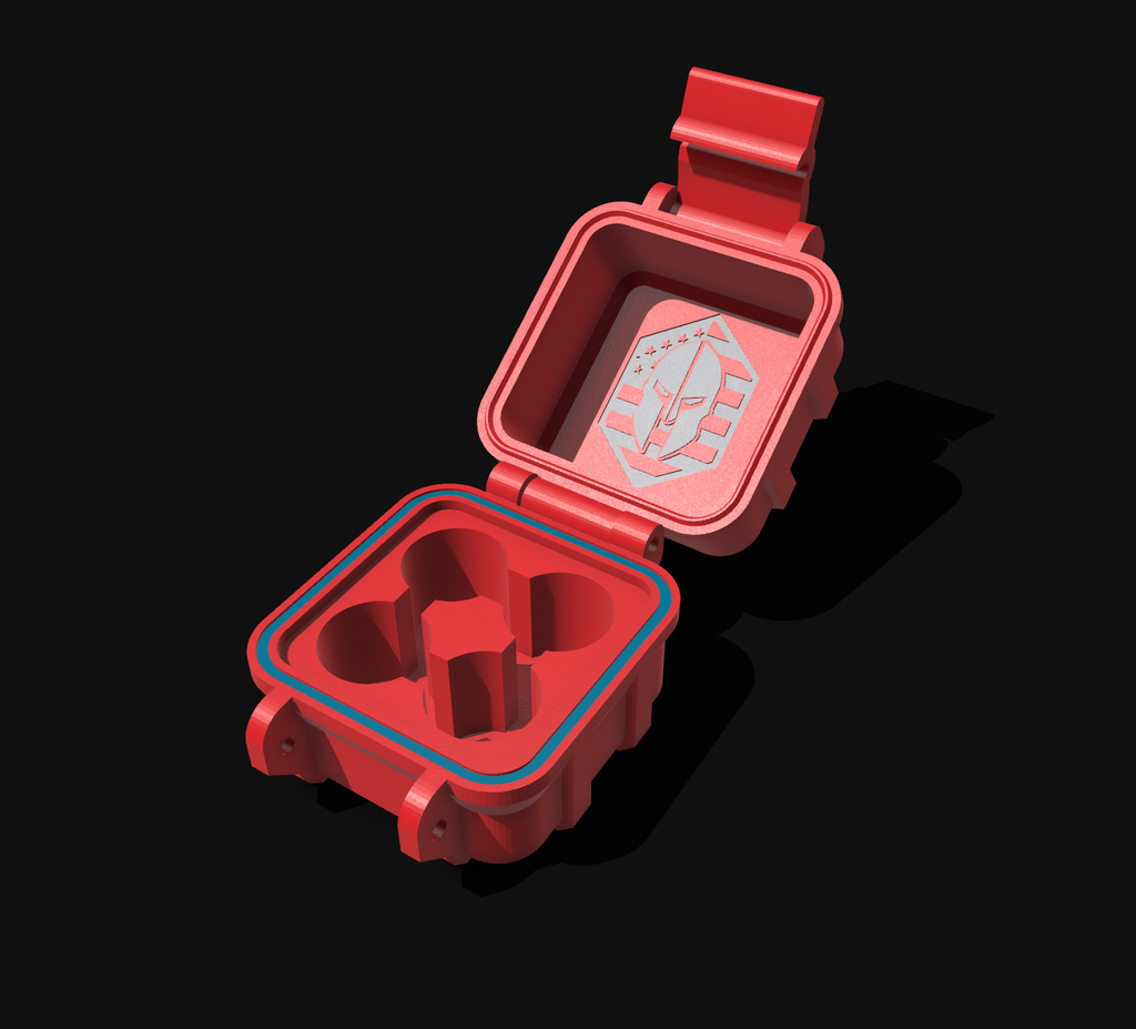 3ml Peptide Storage Case (4 Vial)