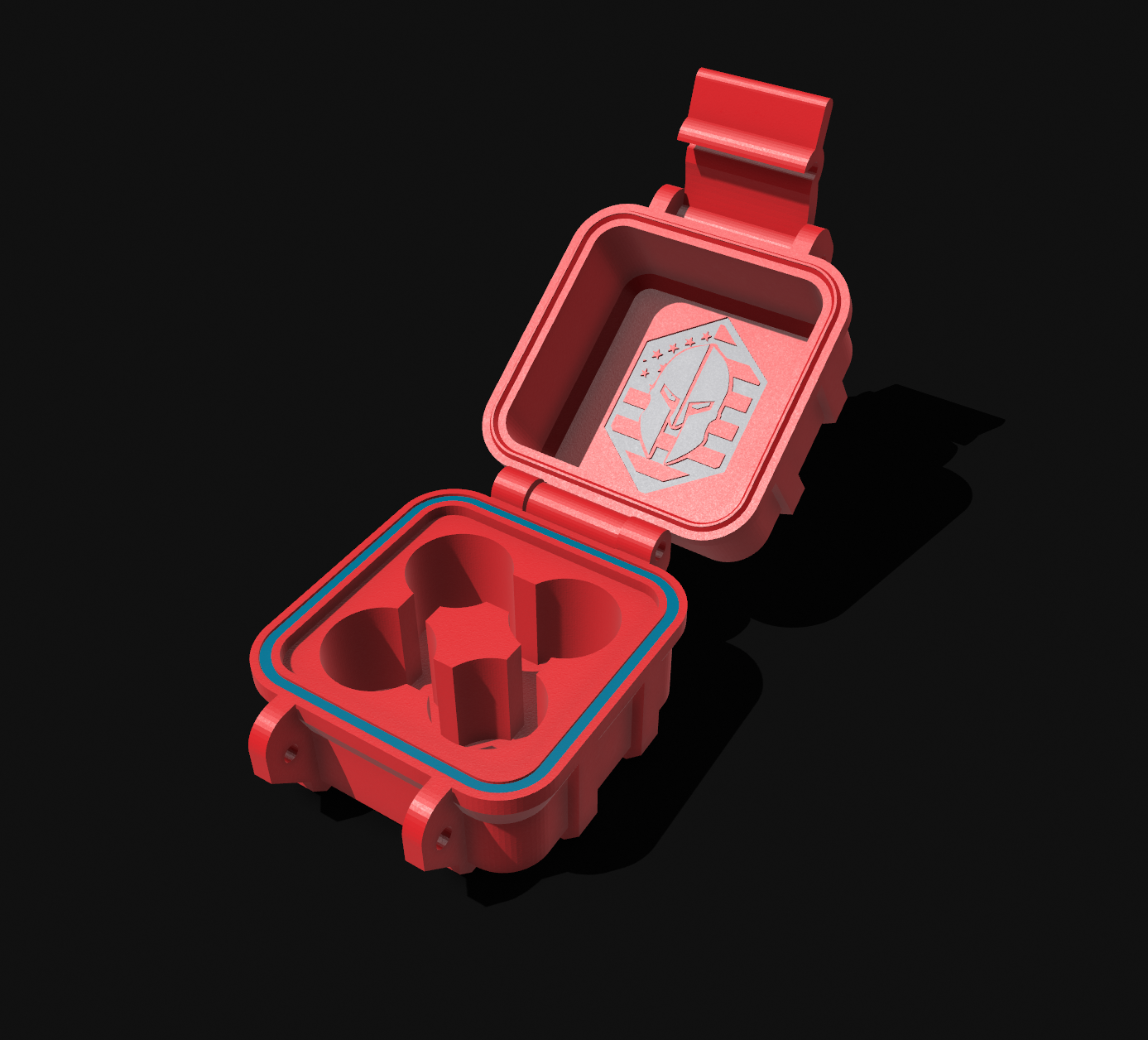 3ml Peptide Storage Case (4 Vial)