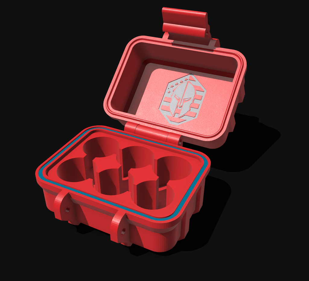3ml Peptide Storage Case (6 Vial)