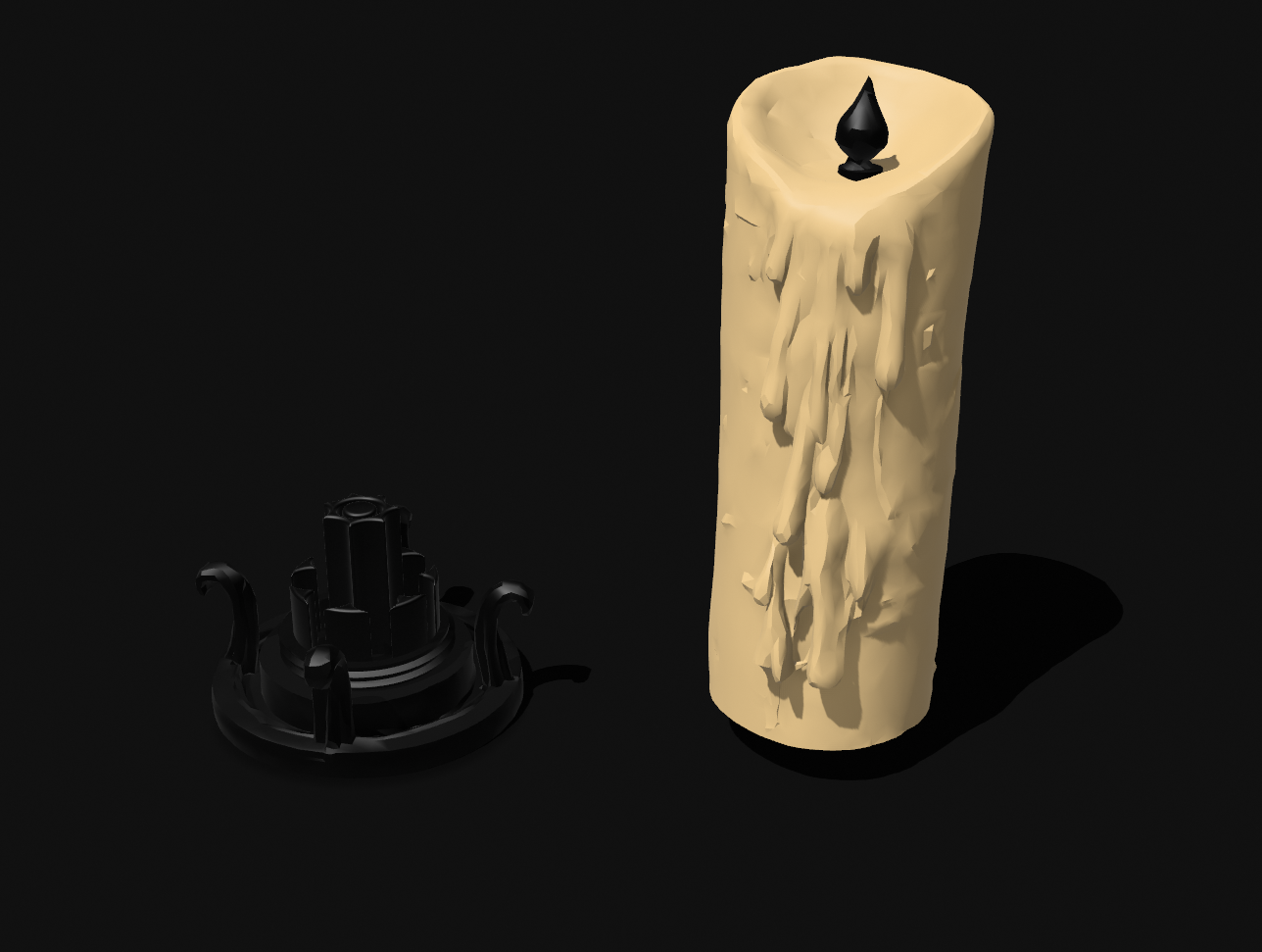 Hocus Pocus Collectors "Black flame candle" injection Pen Loading Station