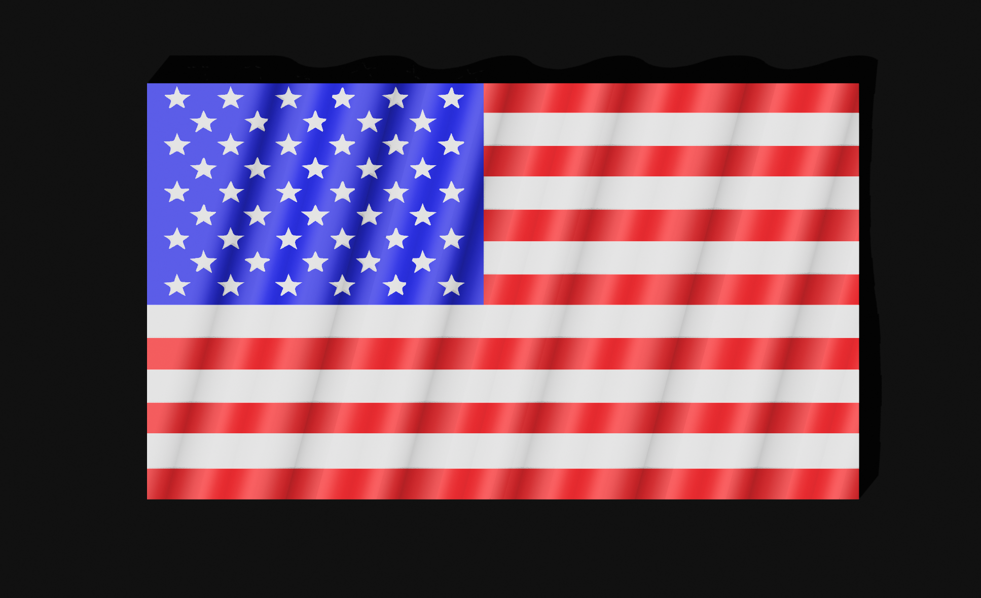 Waving Flag Wall Art