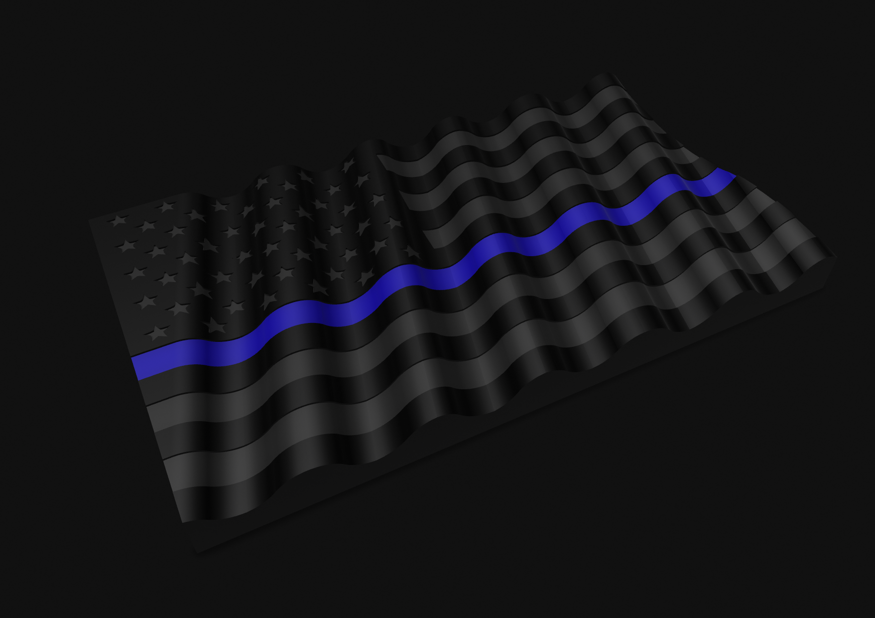 Waving Flag Wall Art