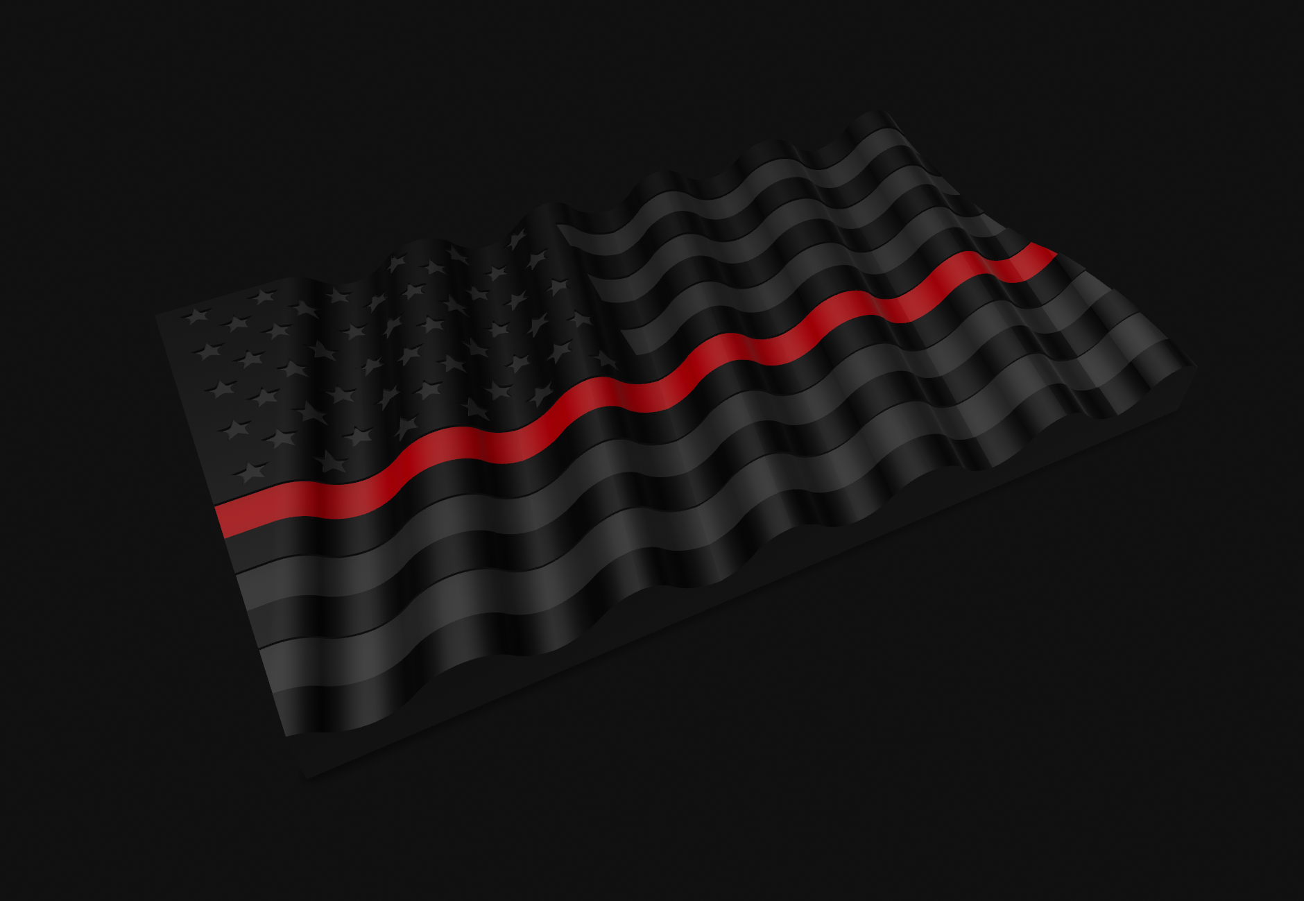 Waving Flag Wall Art