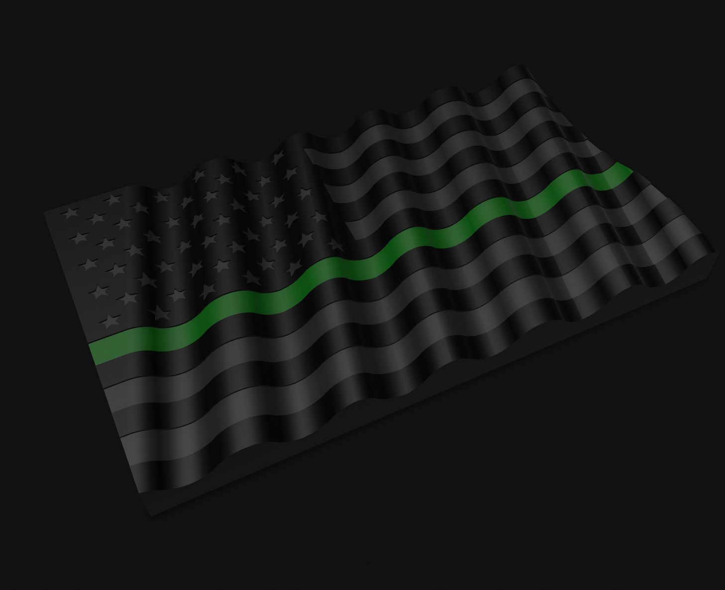 Waving Flag Wall Art