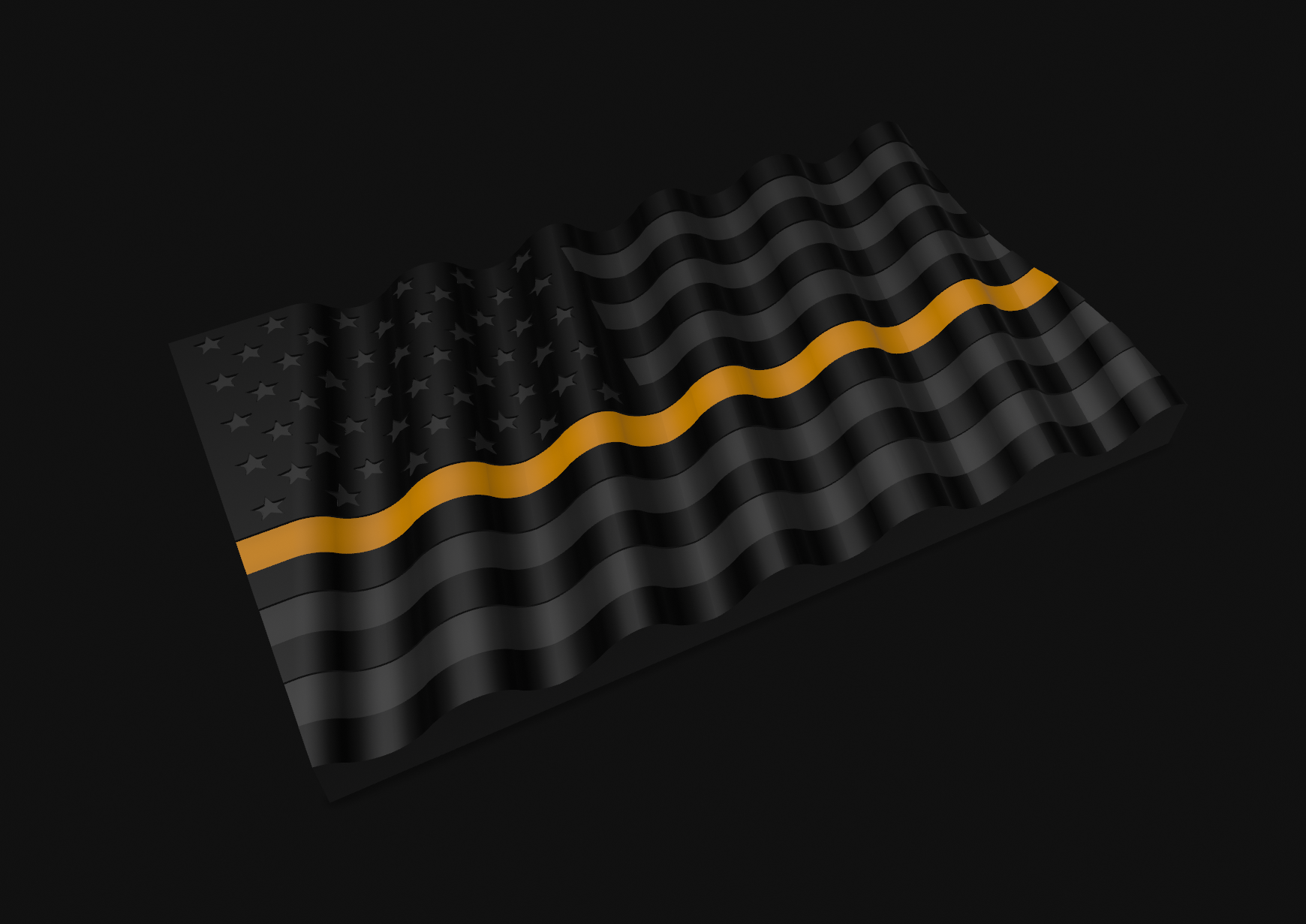 Waving Flag Wall Art