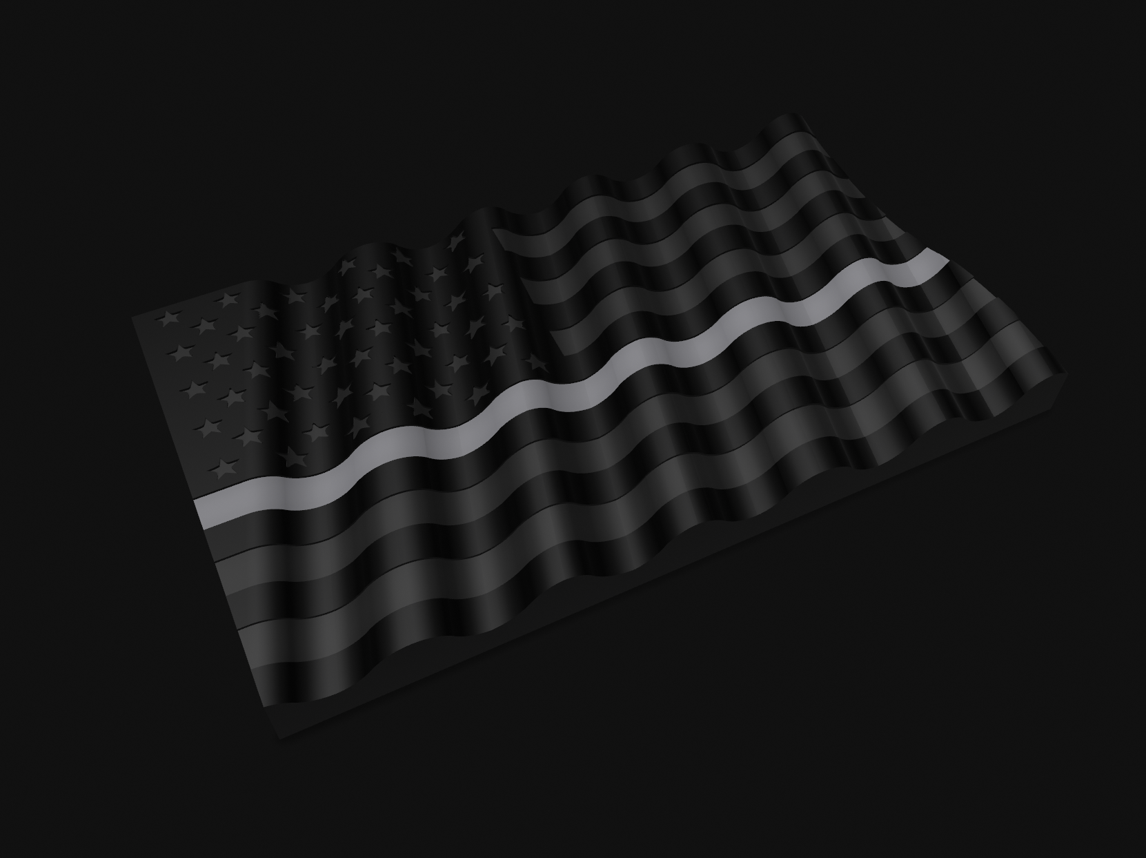 Waving Flag Wall Art