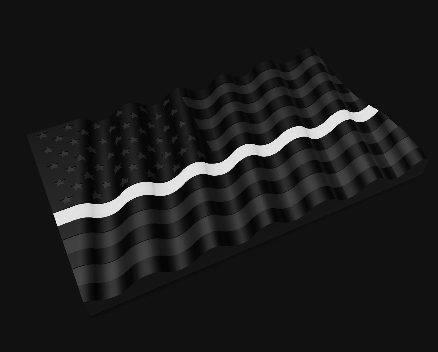 Waving Flag Wall Art