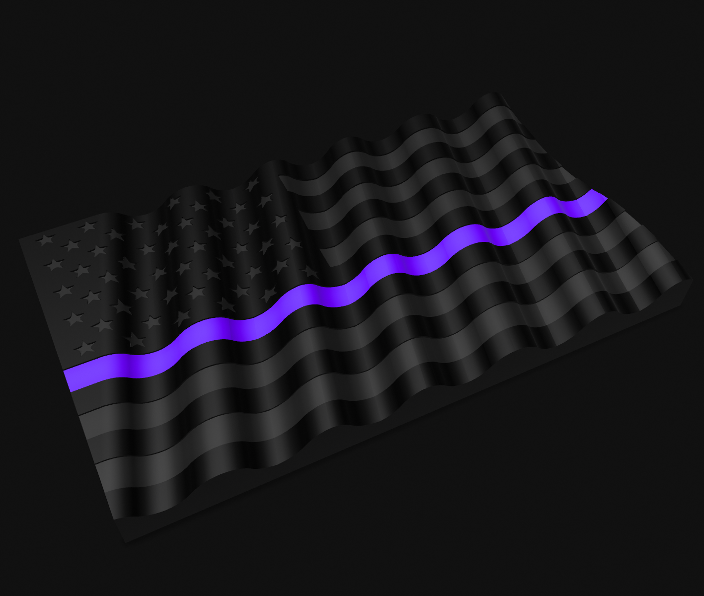 Waving Flag Wall Art