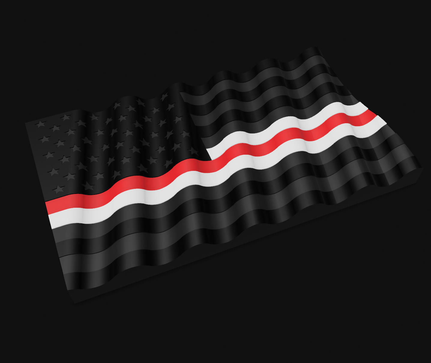 Waving Flag Wall Art