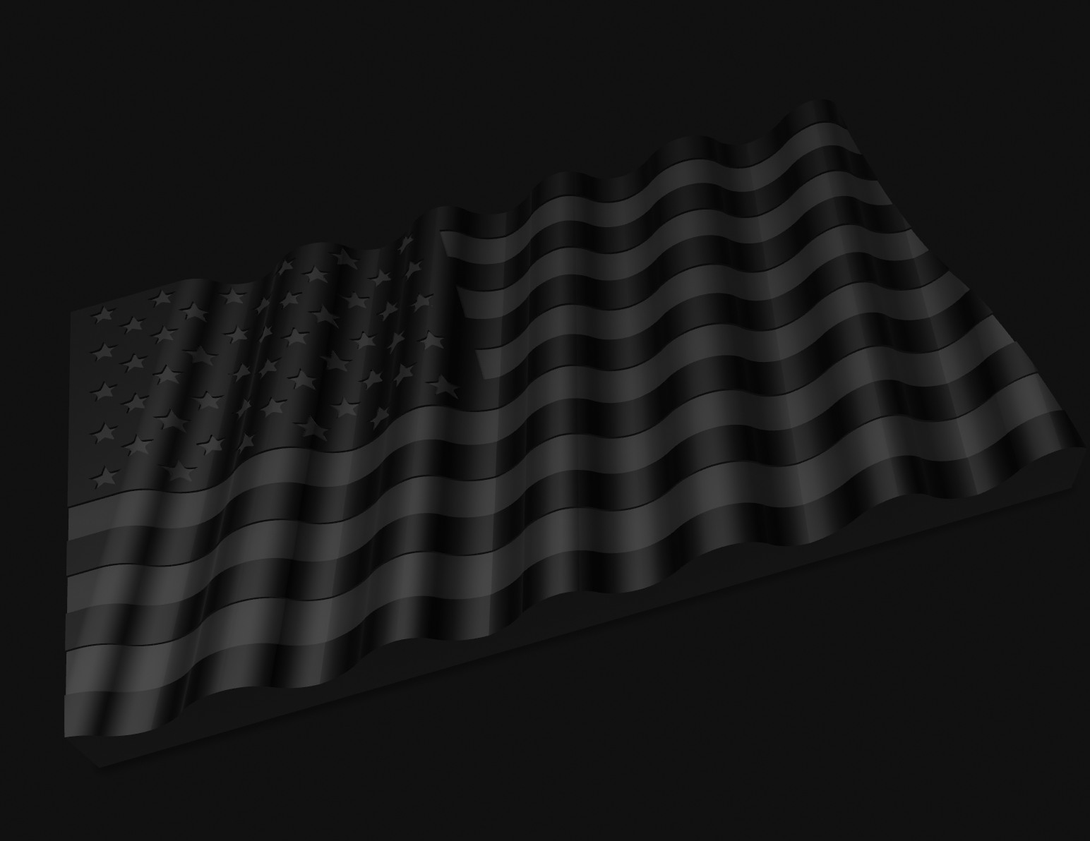 Waving Flag Wall Art
